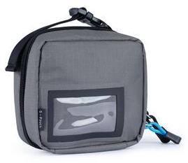 F-stop - Modèle du produit : Accessory Pouch Small Gargoyle (Grey) Black Zipper
