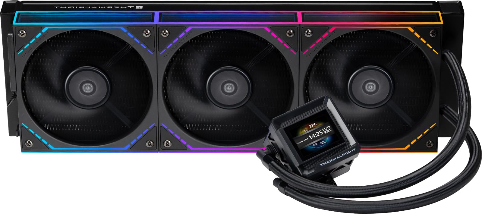 Thermalright Kit Watercooling AIO  Frozen Warframe SE V2 RGB - 360mm (Noir)