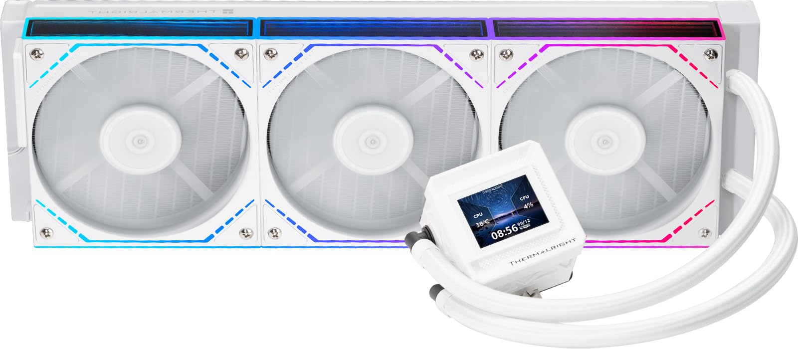 Thermalright Kit Watercooling AIO  Frozen Warframe SE V2 RGB - 360mm (Blanc)