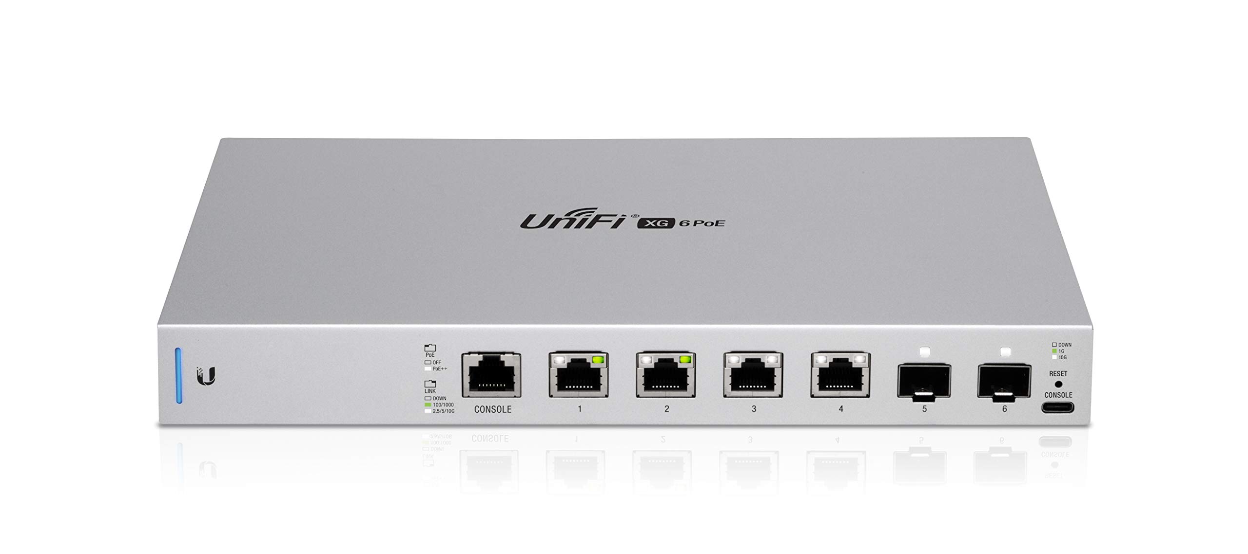 Ubiquiti UniFi Switch 6-Port 802.3bt 10Gbit/s. 170W PoE