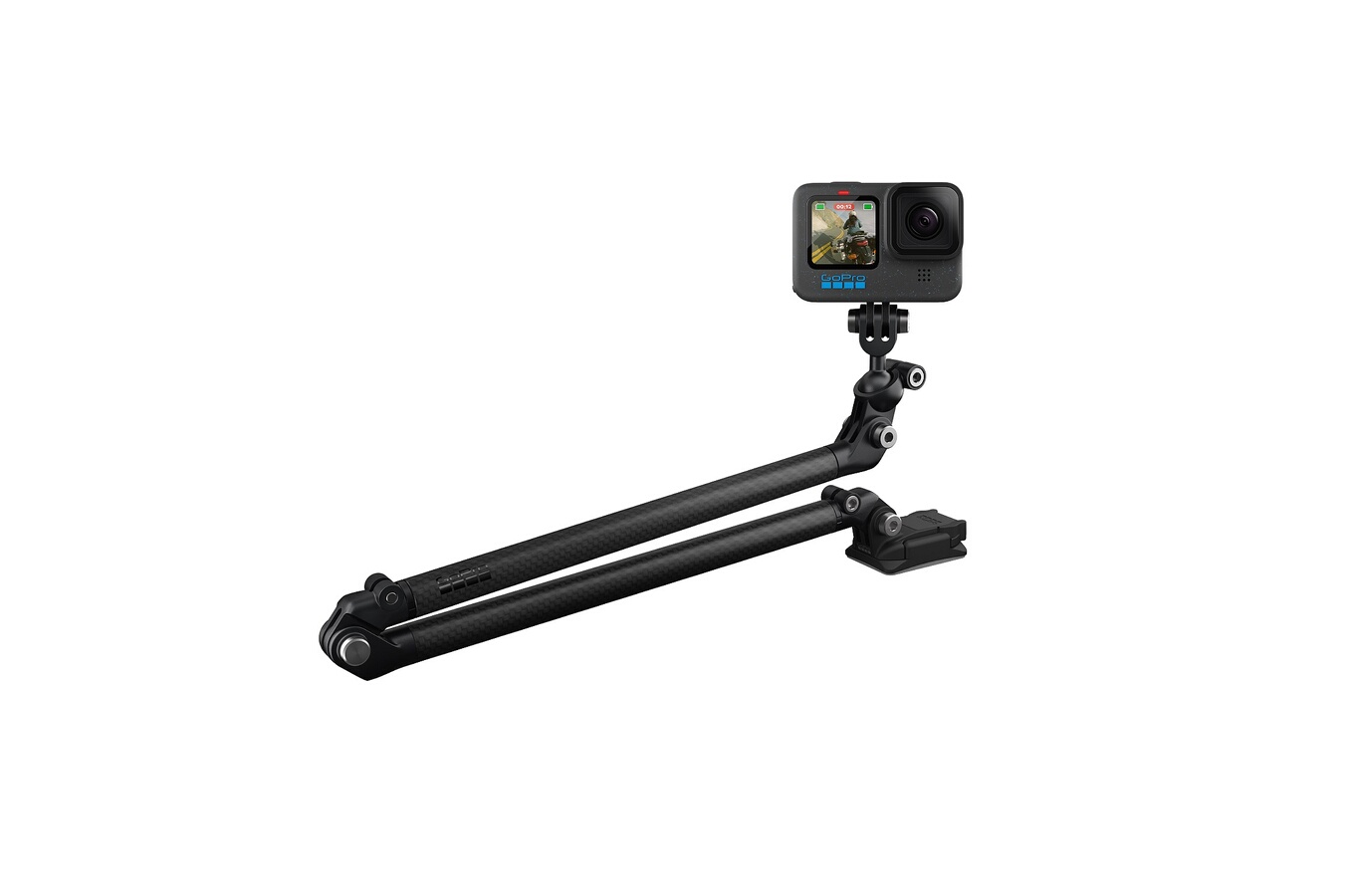GoPro Bras d’extension Boom et fixations adhésives