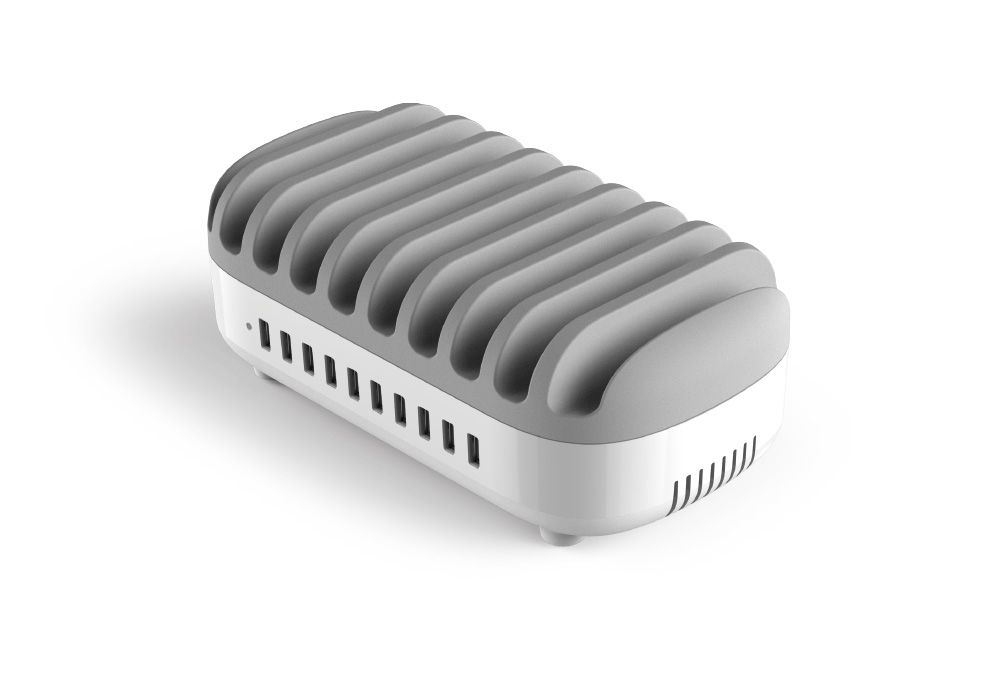 COMPULOCK Compulocks Station de recharge USB avec 10 ports et prise UK