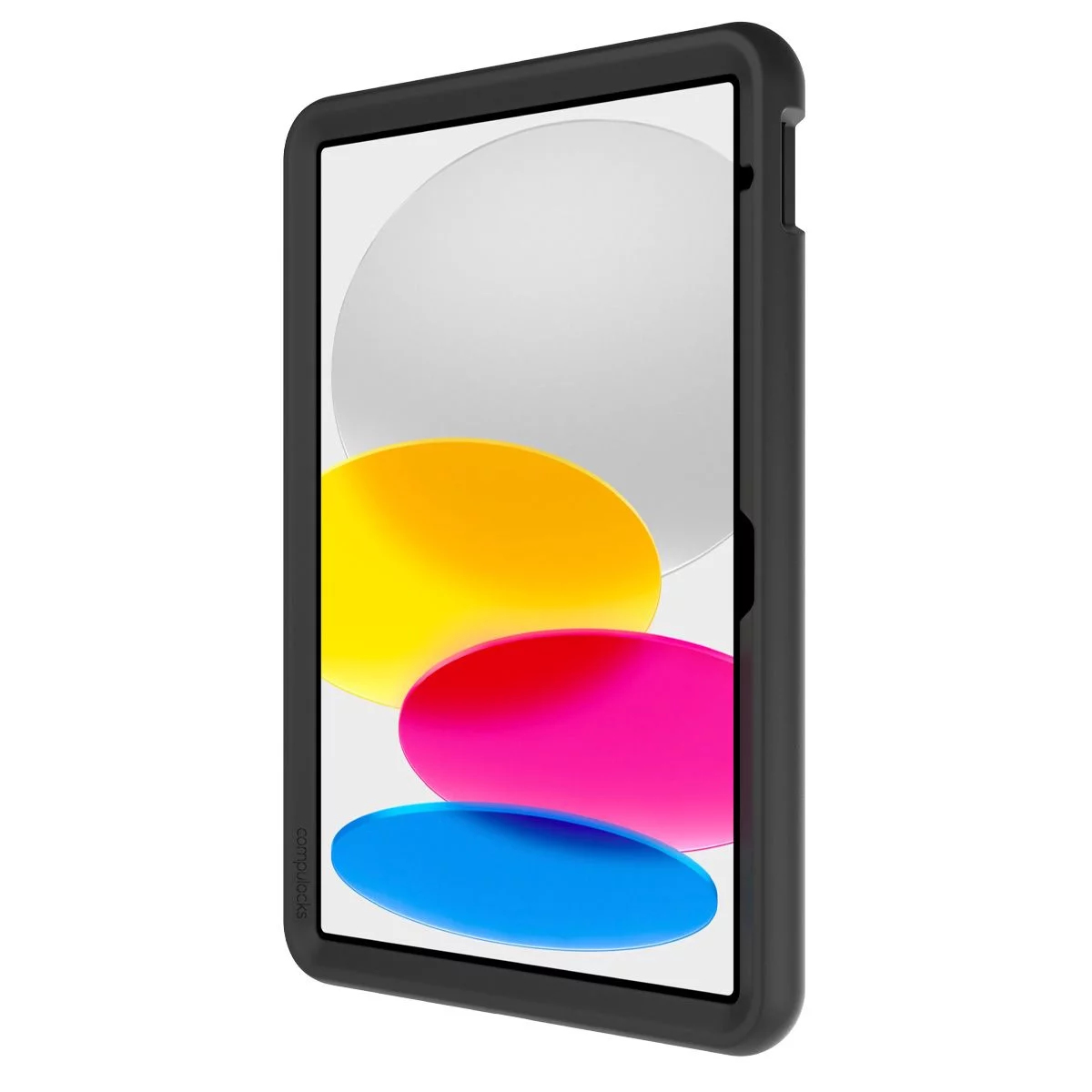 COMPULOCK Compulocks Rugged Edge Case for iPad 10th-11th (A16) Gen Black