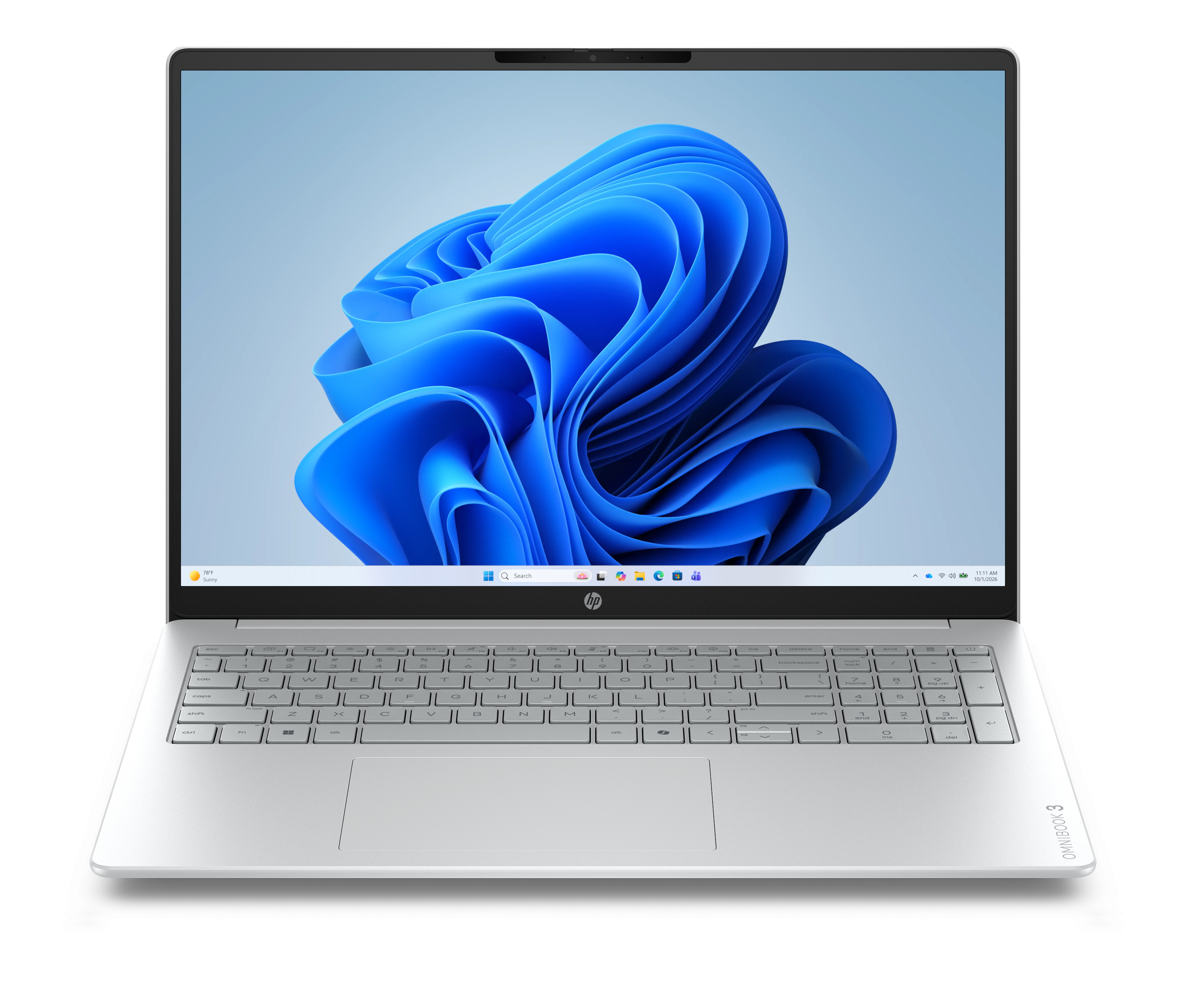 HP Ordinateur Portable OmniBook 3 16 pouces 2K Ryzen 5 8 Go RAM 512 Go SSD
