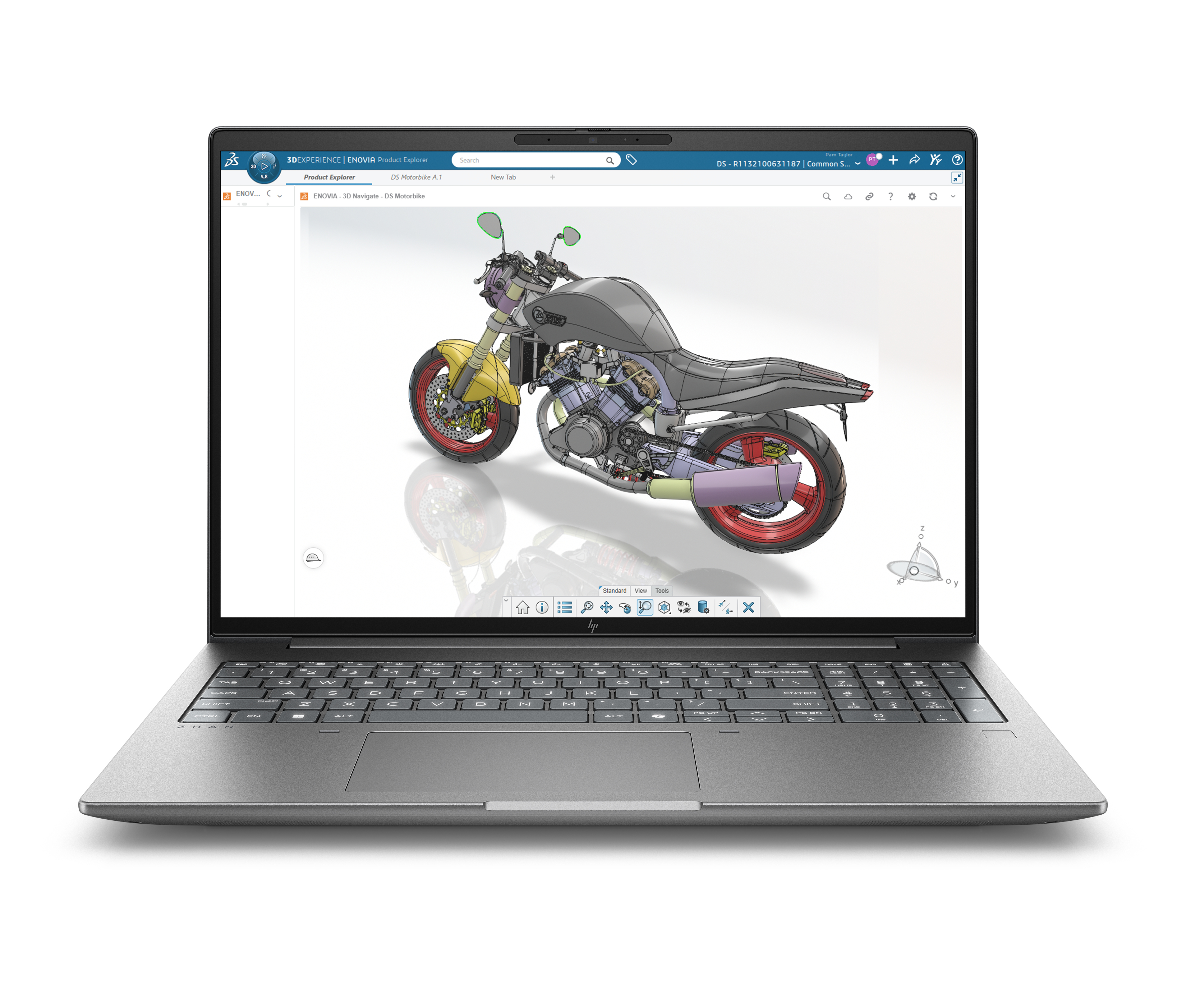 HP HP ZBook X G2i 16 Intel Core Ultra 7 356H 16p WUXGA 24Go DDR5 1To SSD be+BT 6C Batt FPS W11P NG PRM 1yr Wrty