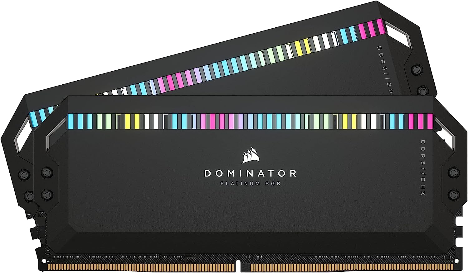 CORSAIR - Modèle du produit : Dominator Platinum DDR5 RGB 32 Go (2 x 16 Go) 6400 MHz CL32
