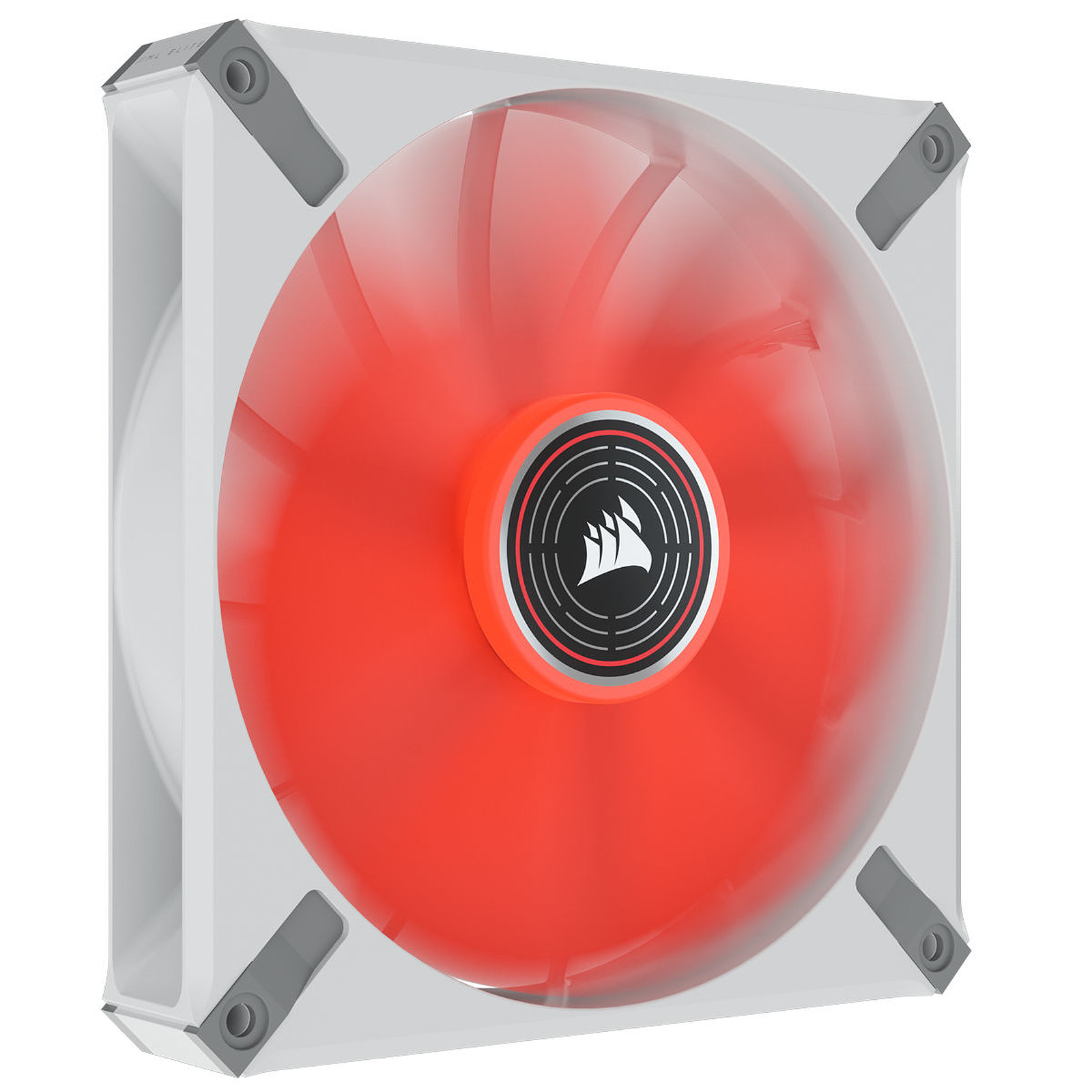 CORSAIR ML140 Elite Blanc/Rouge