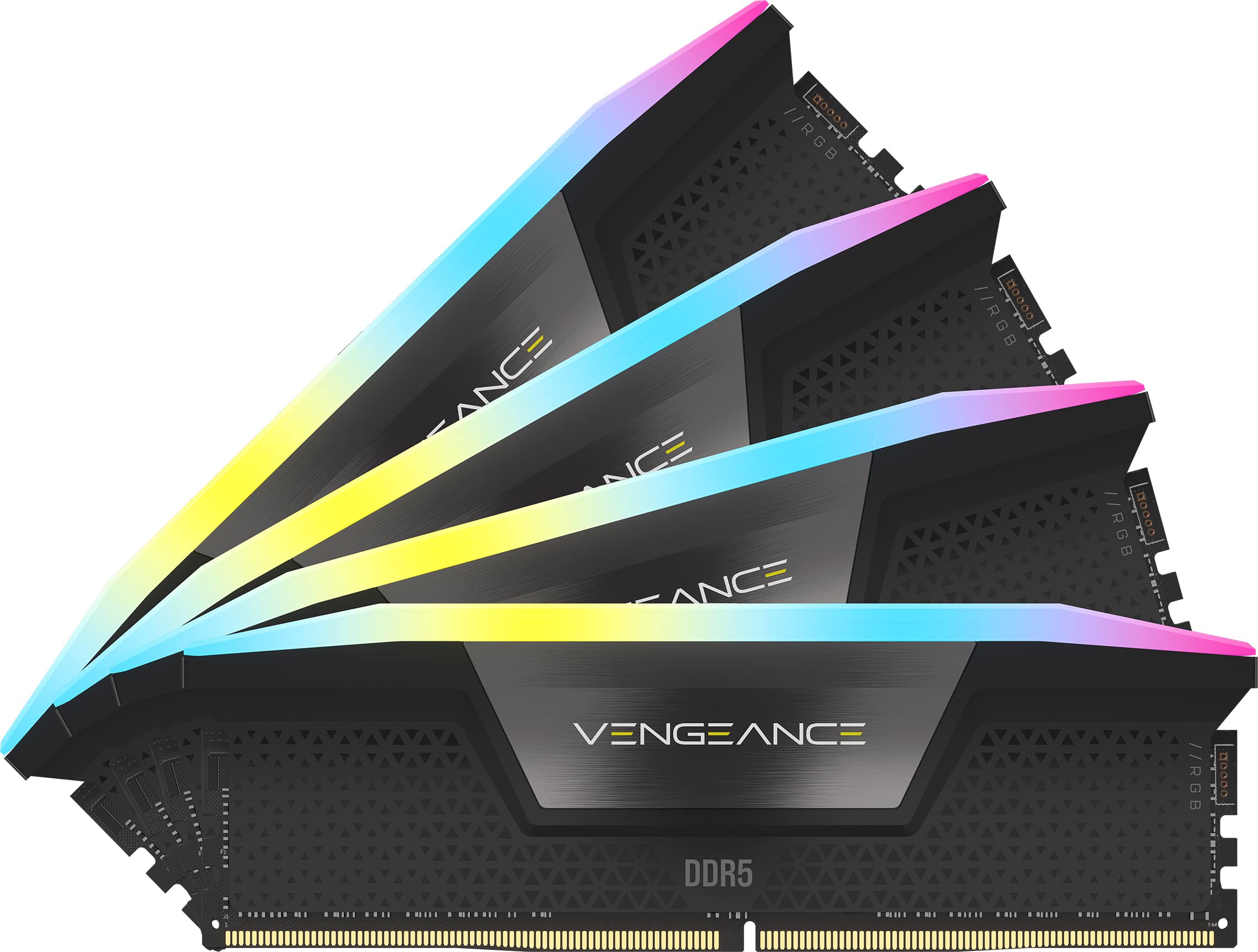 CORSAIR Vengeance RGB DDR5 64 Go (4 x 16 Go) 6600 MHz CL32