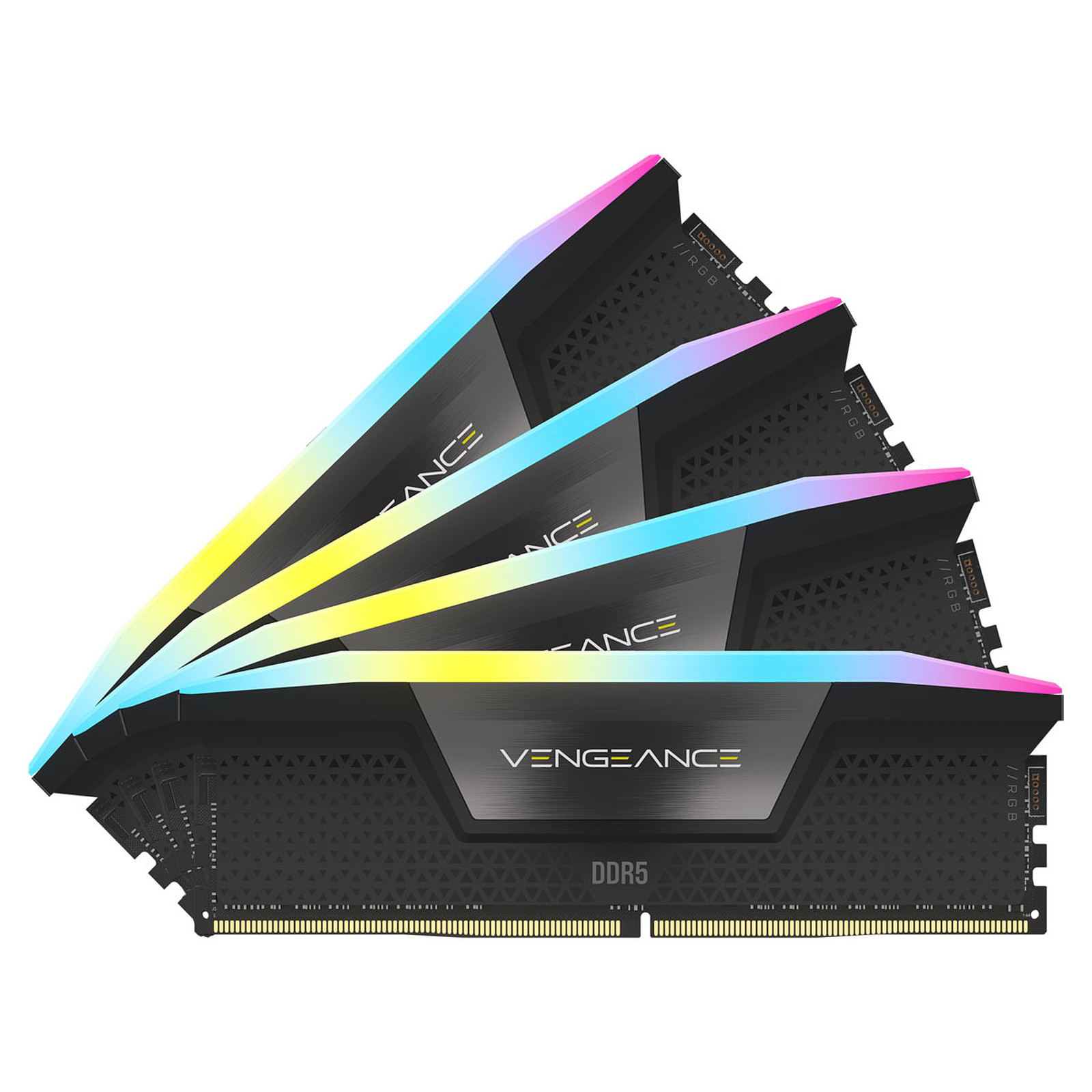 CORSAIR Vengeance RGB DDR5 192 Go (4 x 48 Go) 5200 MHz CL38