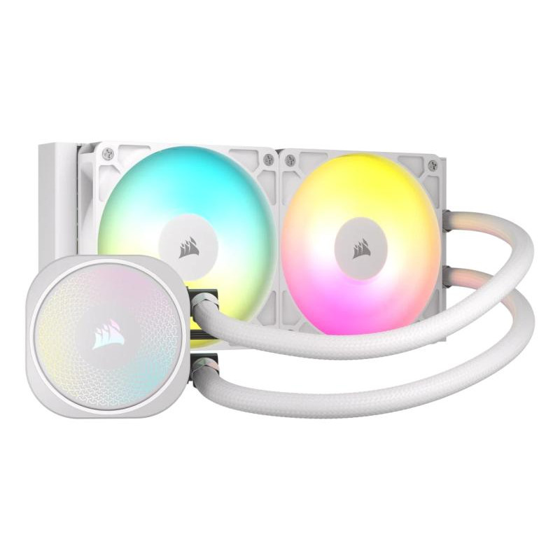 CORSAIR Kit Watercooling AIO Nautilus RGB - 240mm (Blanc)
