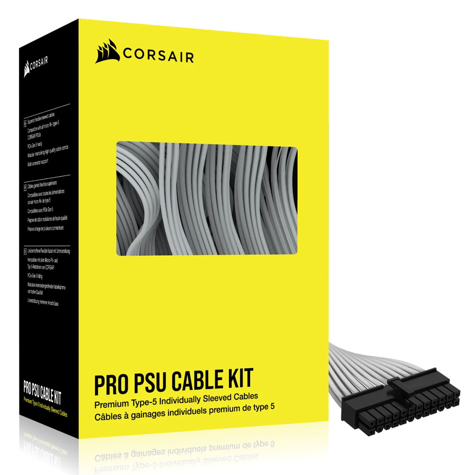 CORSAIR Premium Pro Kit de Câble d'alimentation type 5 Gen 5