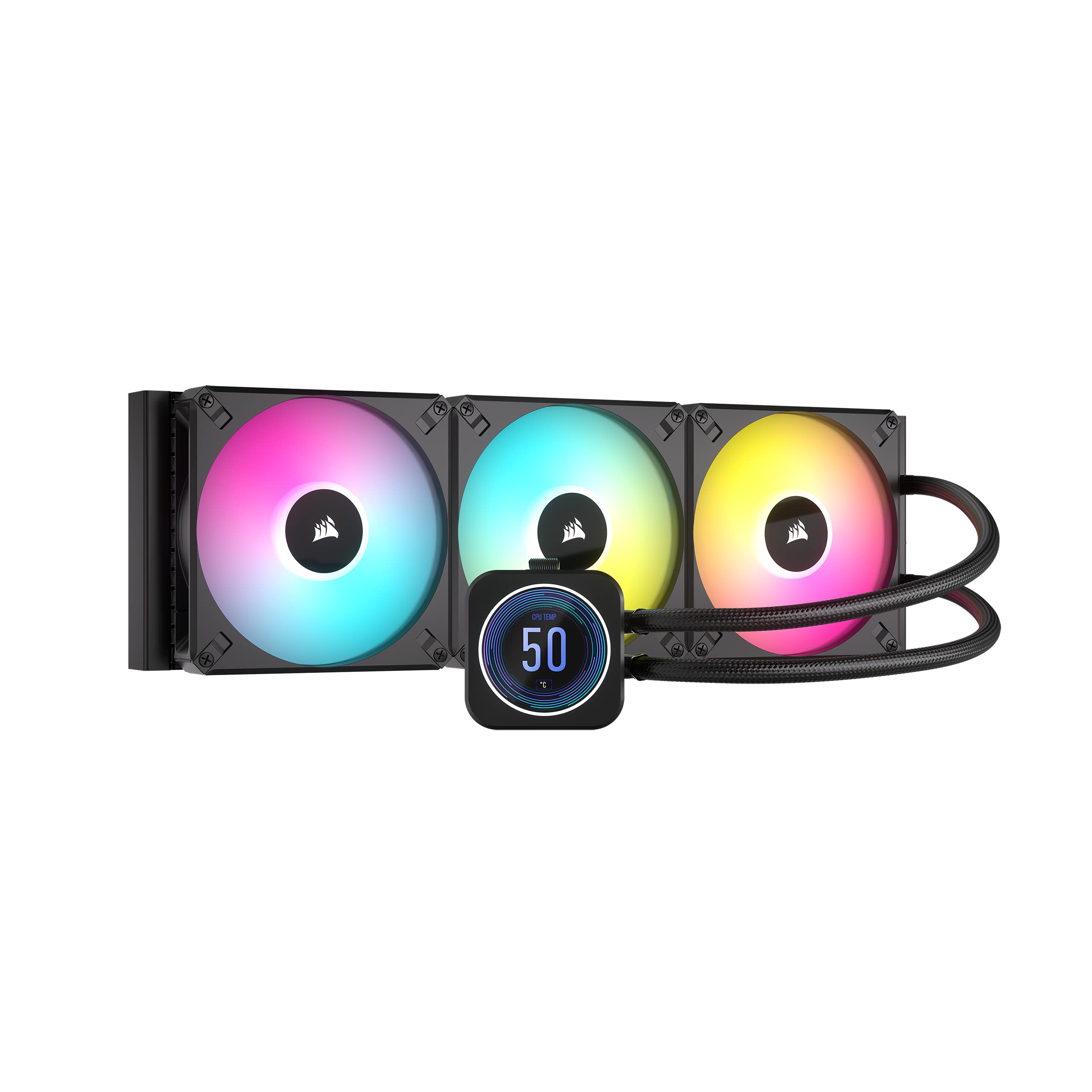 CORSAIR iCUE H170i ELITE LCD XT Watercooling complet - 420mm