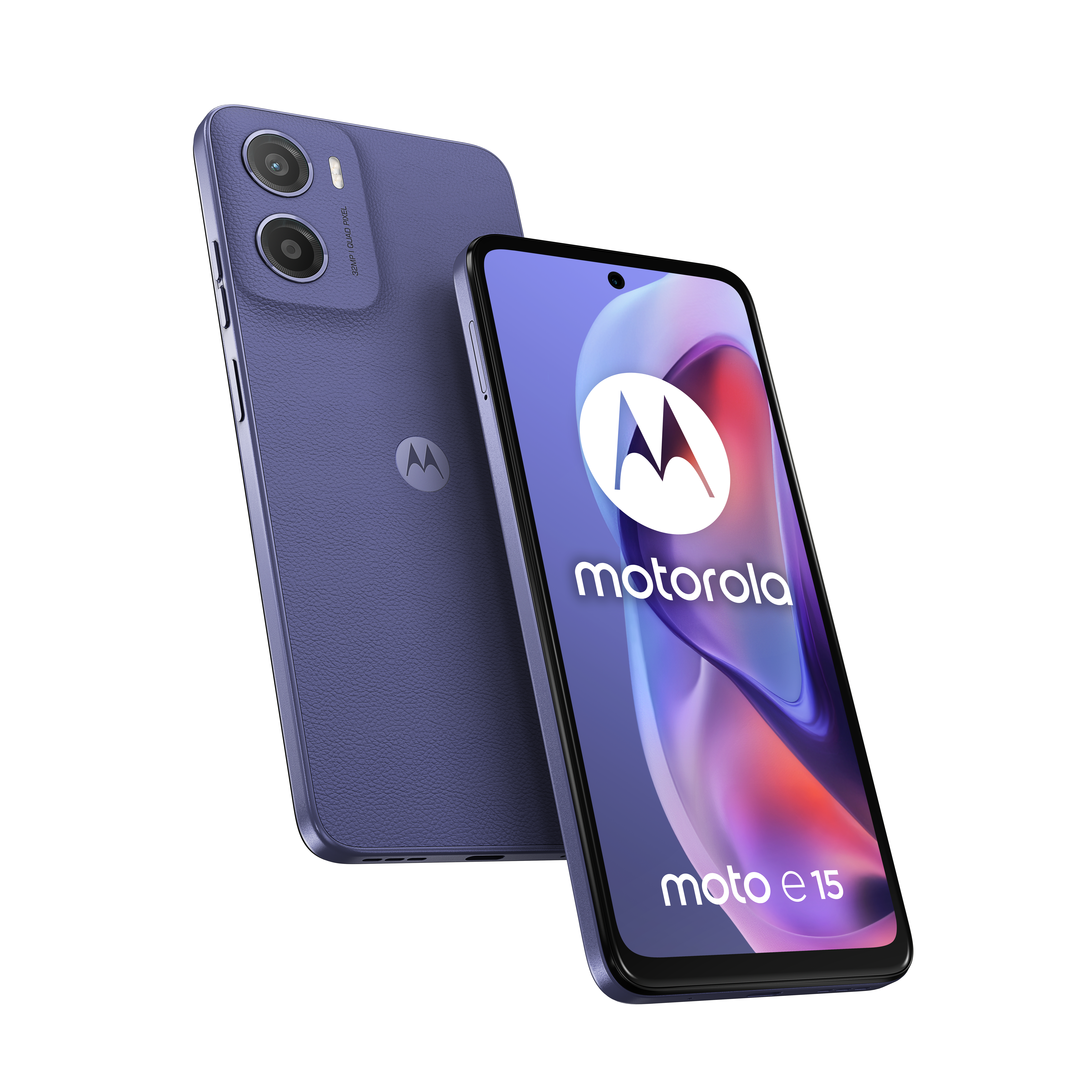 Motorola Moto E15 Lavande