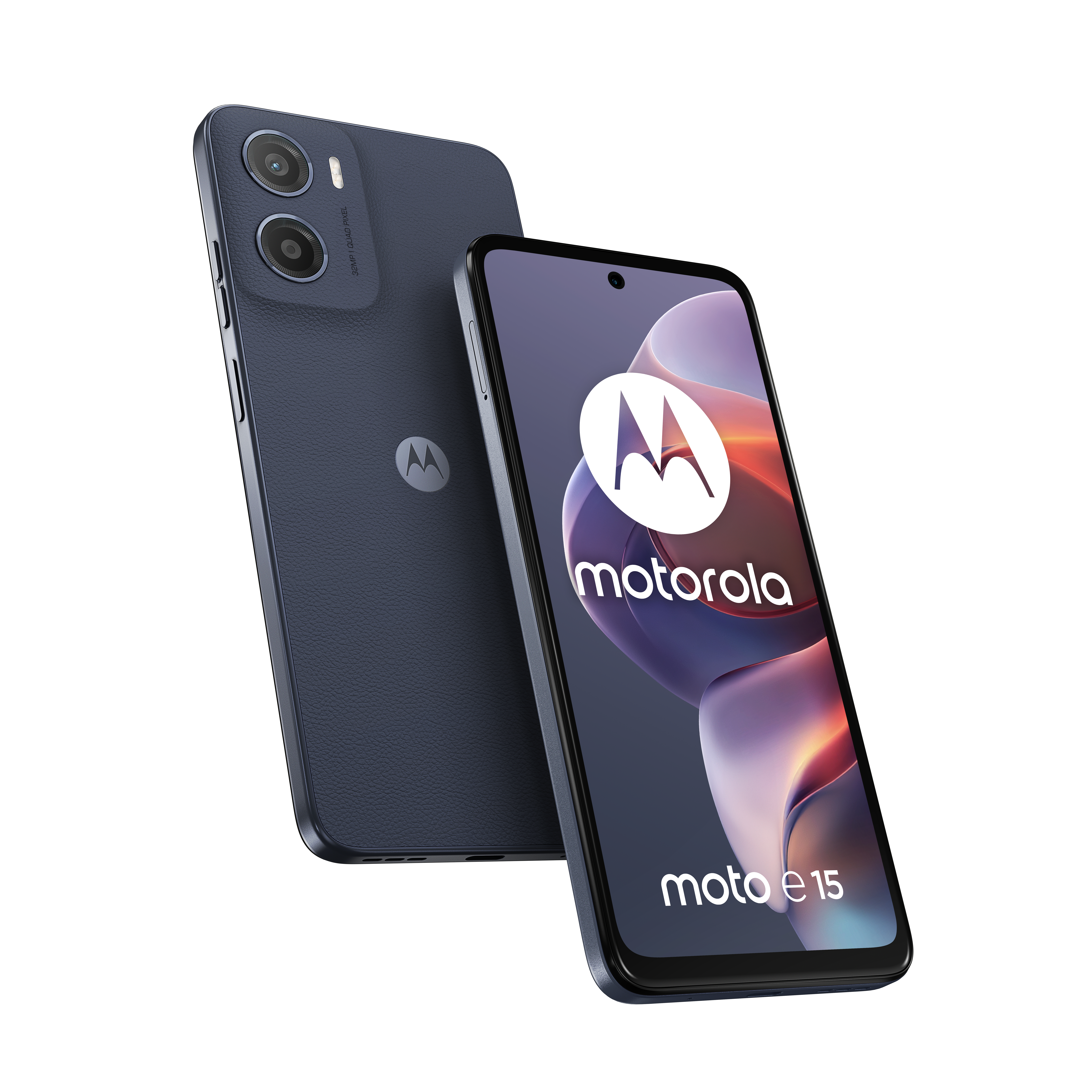 Motorola Moto E15 Bleu Denim