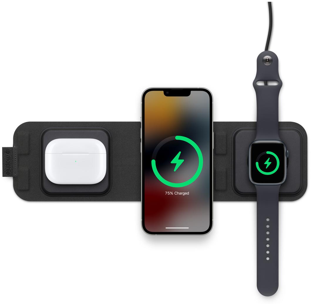 MOPHIE chargeur induction chargeur de voyage 3 en 1 sans fil