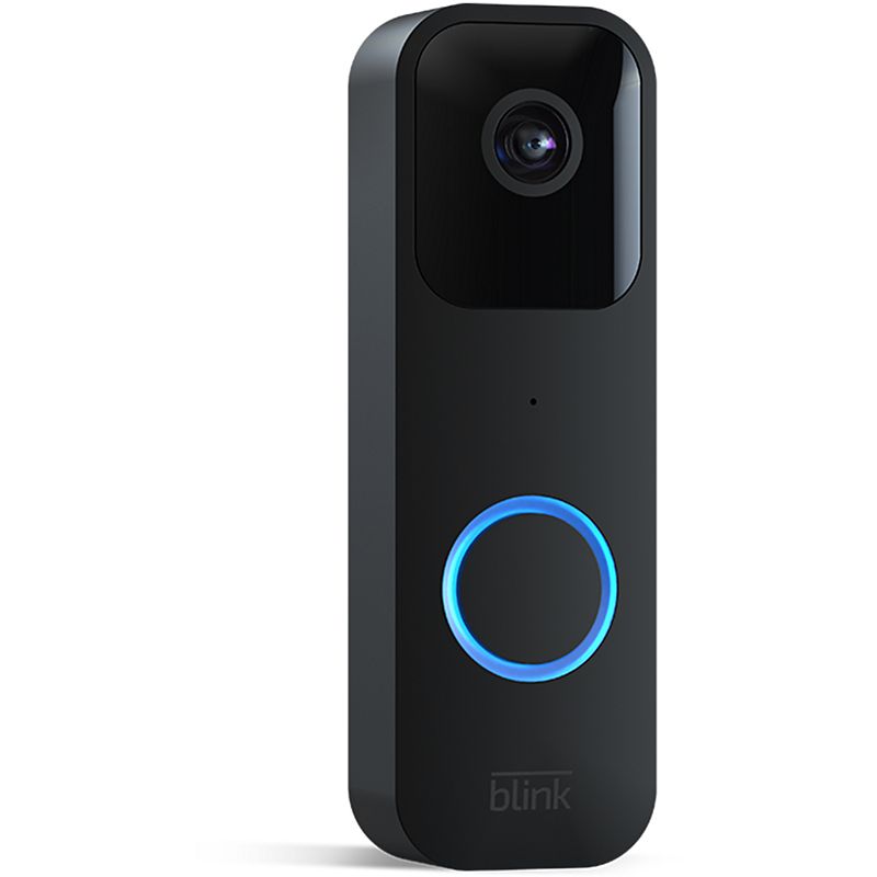 blink sonnette connectee video doorbell noir