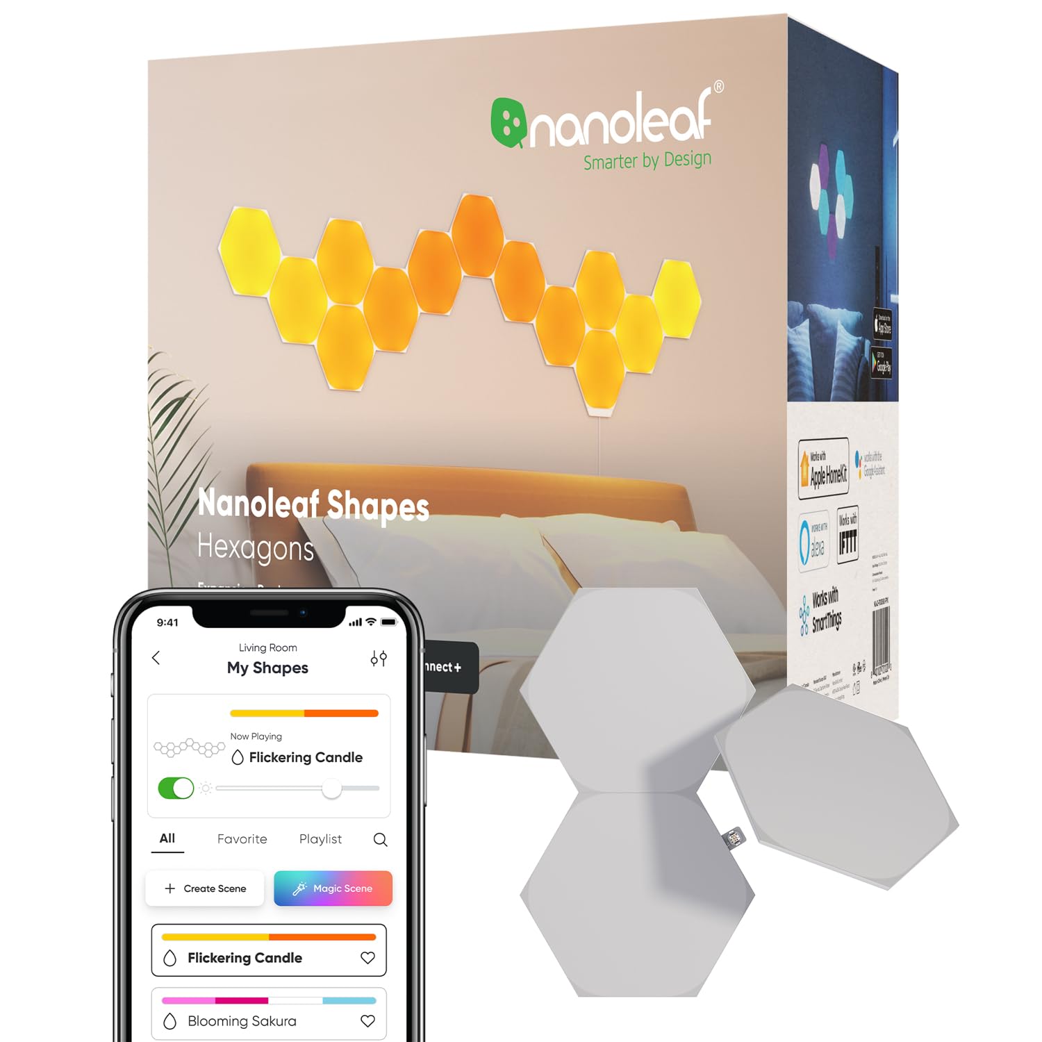 Nanoleaf Shapes Hexagons Pack Expansion