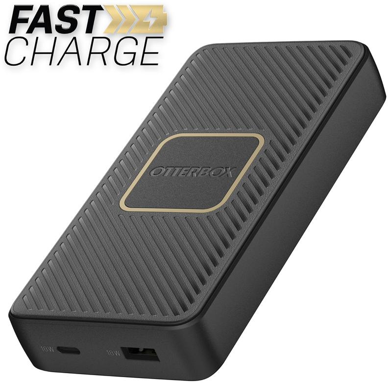 OTTERBOX Power Bank 2 USB-A & USB-C + induction noir