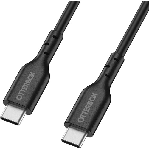 OTTERBOX Cable USB C-C Power Delivery, charge rapide, 2 Metres NOIR