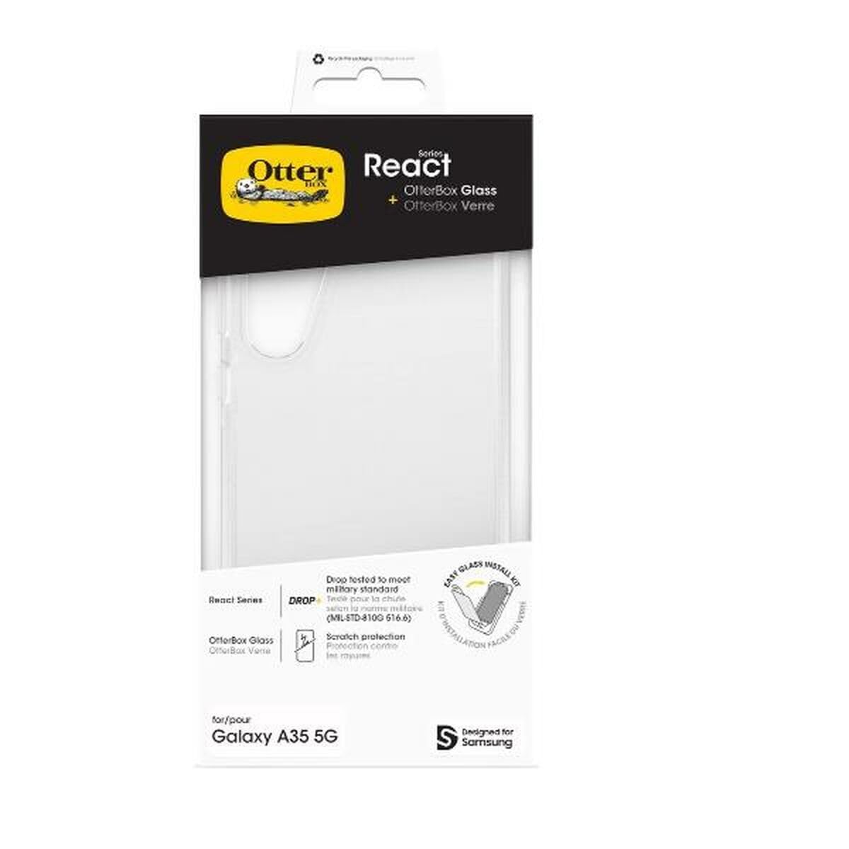 OTTERBOX OtterBox React + OtterBox Glass Samsung Galaxy A35 5G