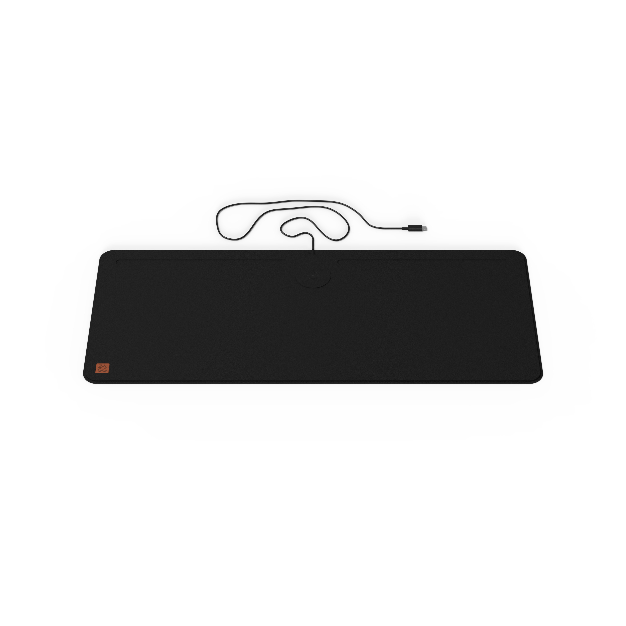 ZAGG Desk Mat with Wireless Charging Noir