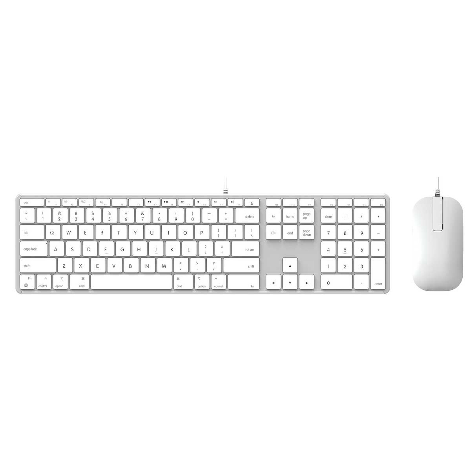 ZAGG Keyboard & Mouse Combo Argent