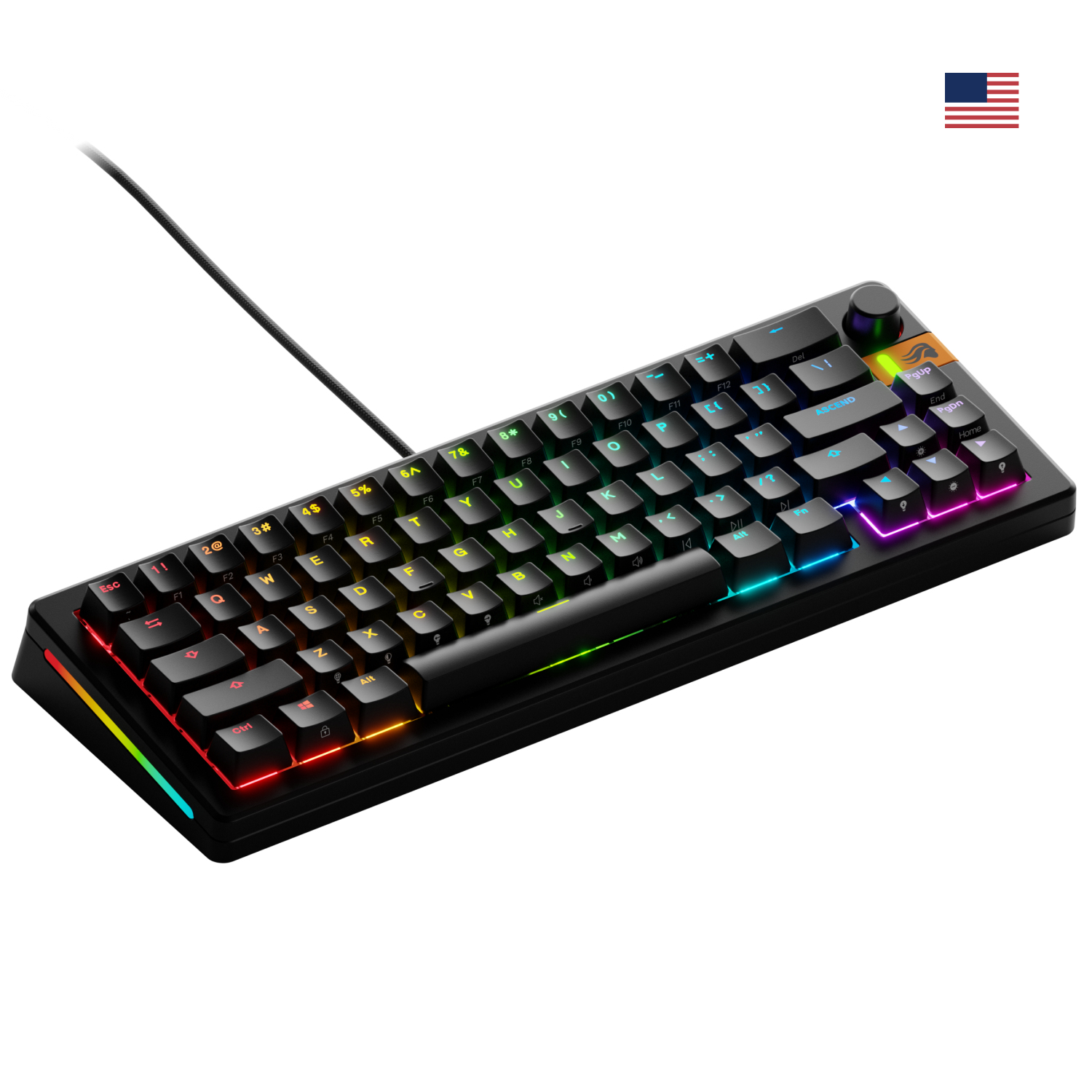 Glorious GMMK 3 HE 65% Prebuilt Wired Black