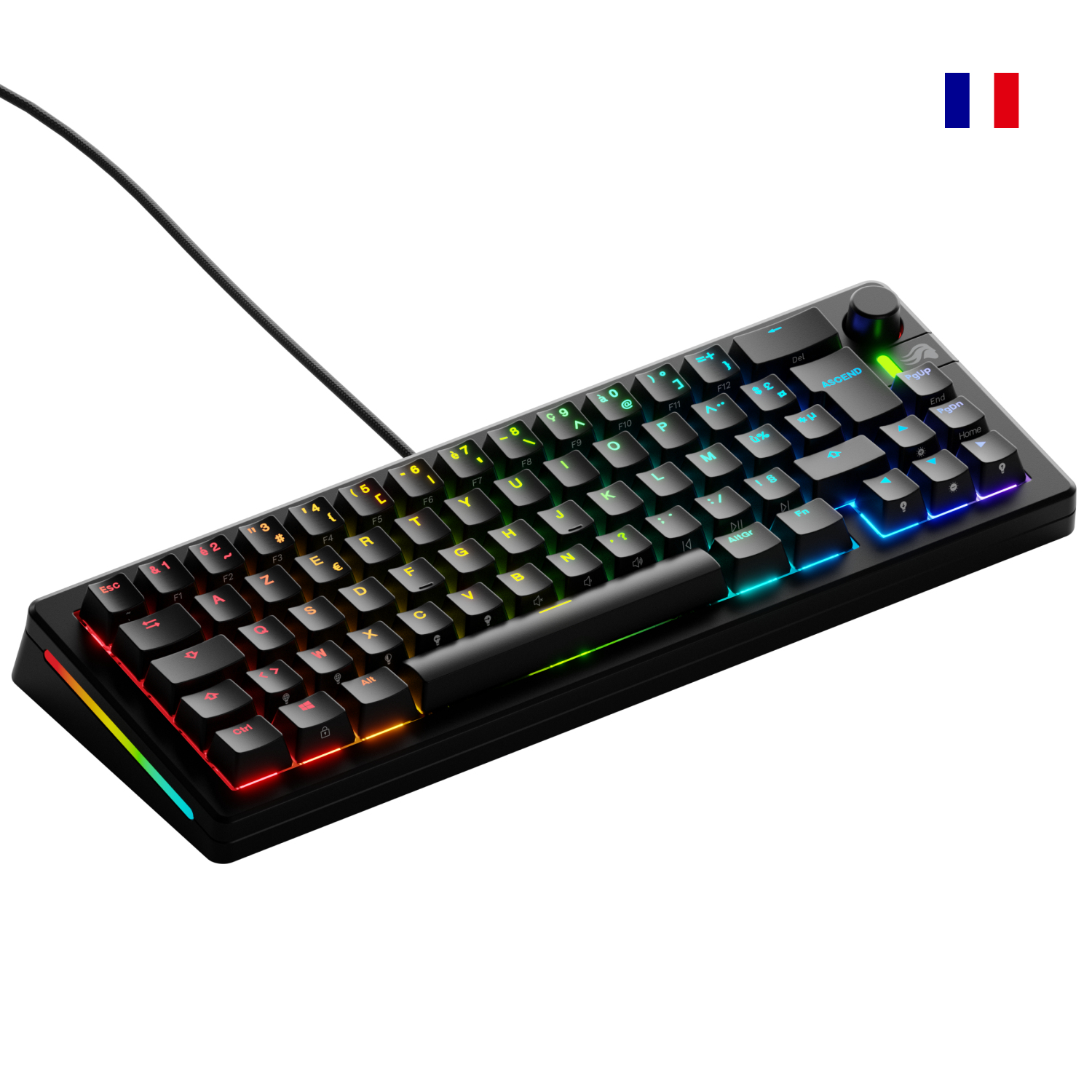 Glorious GMMK 3 65% Prebuilt Wired Black