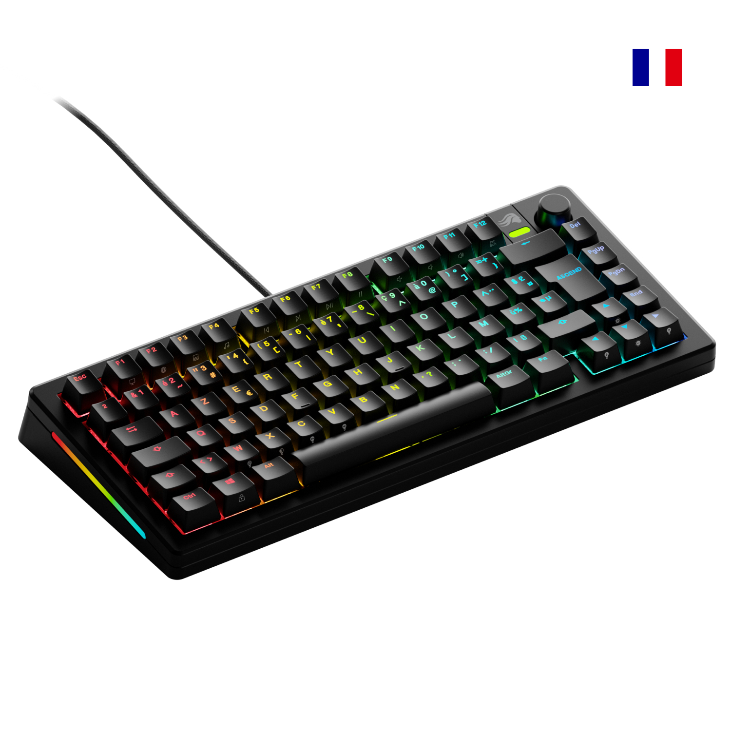 Glorious GMMK 3 75% Prebuilt Wired Black