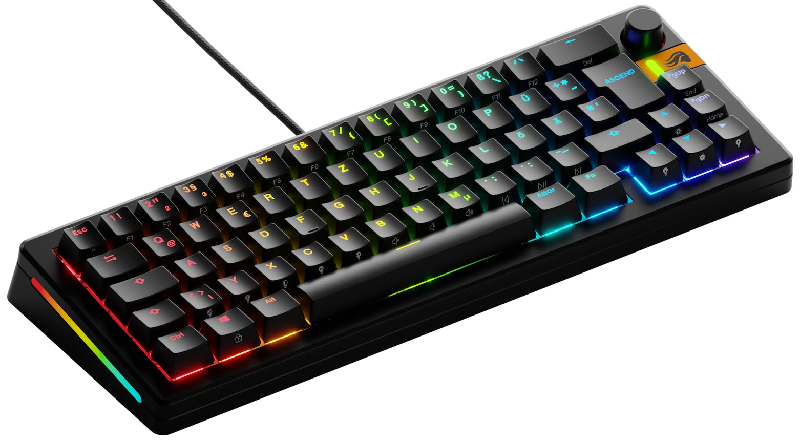 Glorious GMMK 3 HE 65 % Custom Gaming-Tastatur