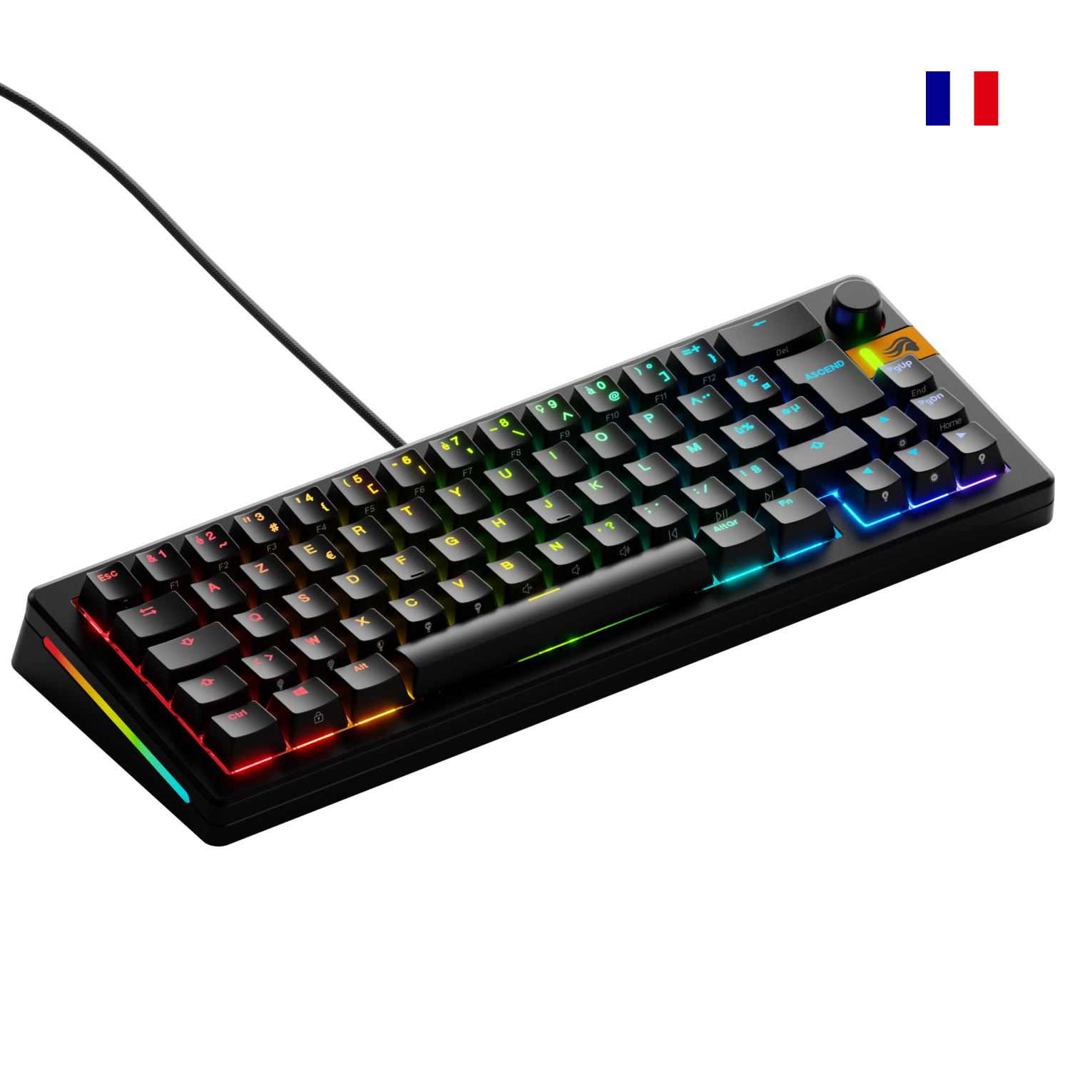 Glorious GMMK 3 HE 65% Prebuilt Wired Black