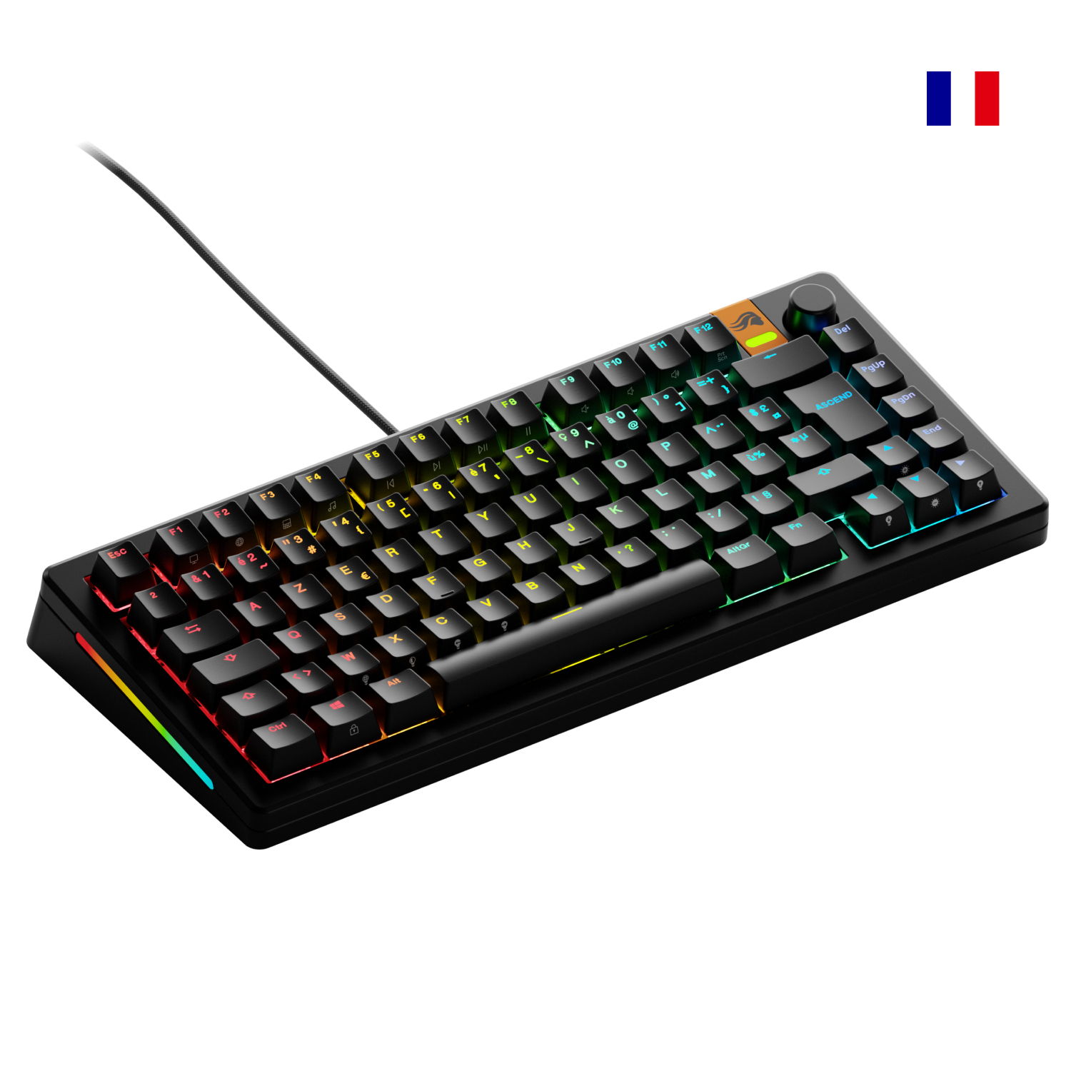 Glorious GMMK 3 HE 75% Prebuilt Wired Black