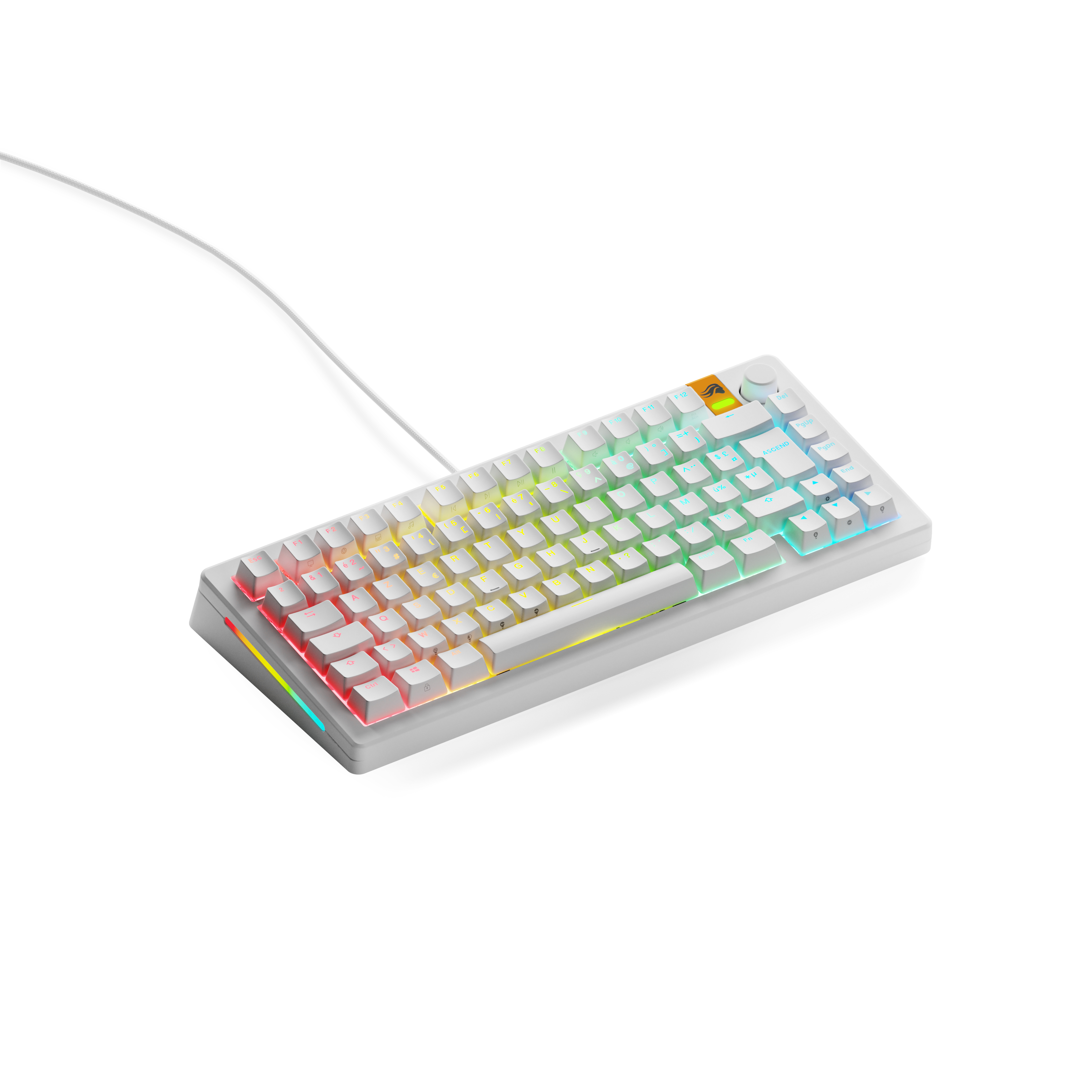 Glorious GMMK 3 HE 75% Prebuilt Wired White