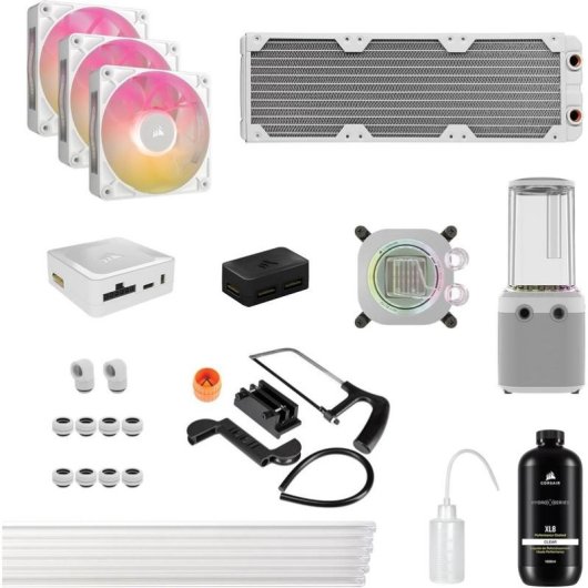 CORSAIR Refrigeration liquide iCUE Link XH505i RX360 360mm 3 ventilateurs RGB kit complet