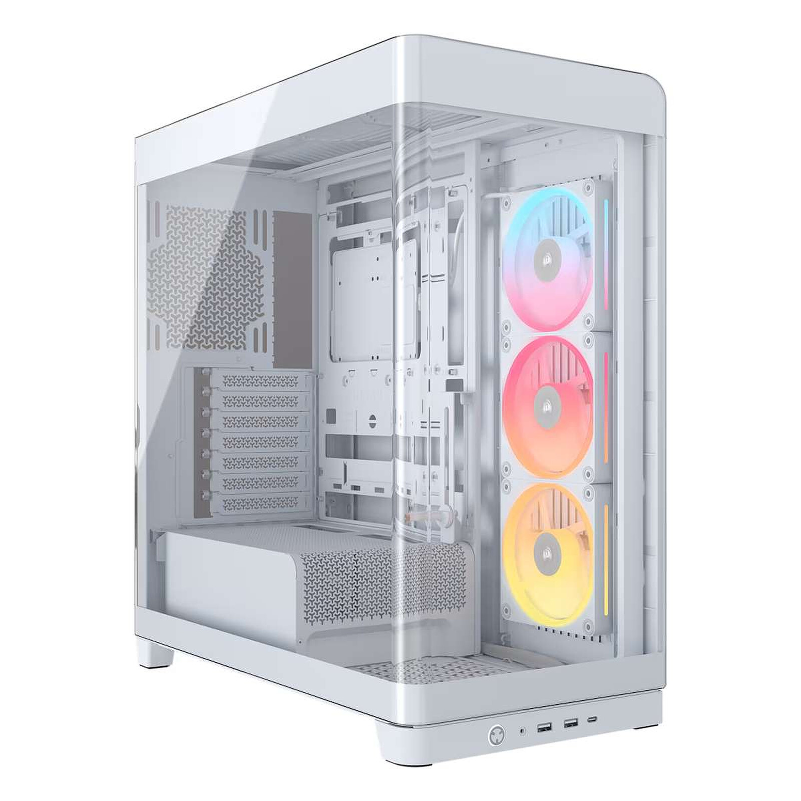 CORSAIR FRAME 4500X LX-R RGB iCUE LINK (Blanc)