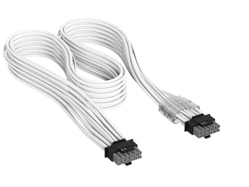 CORSAIR CORSAIR Cable PCIe 12V-2x6 to PCIe 12V-2x6 600W, White