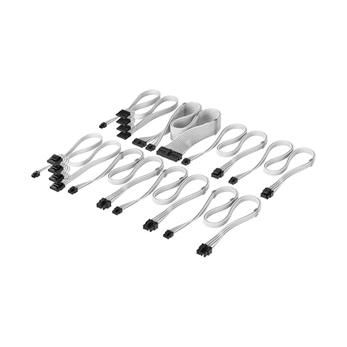 CORSAIR CORSAIR DC Cable Pro Kit, Ind. Sleeved, Type 5, White