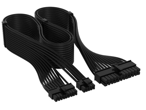 CORSAIR CORSAIR Cable ATX 24-pin, Ind. Sleeved, Type 5, Black