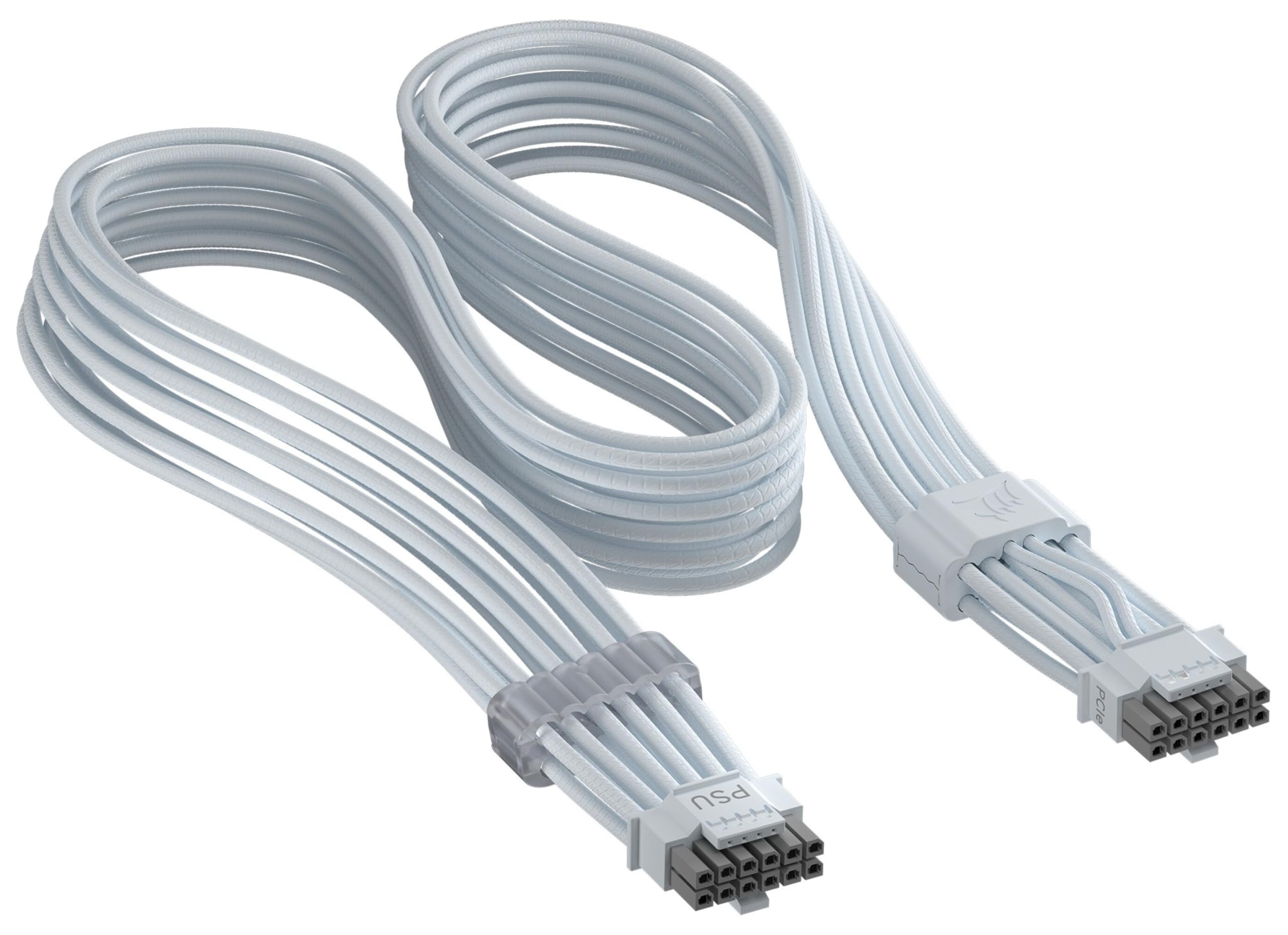 CORSAIR ThermalProtect Universal PCIe 5.1 600W 12V-2x6 Cable, White