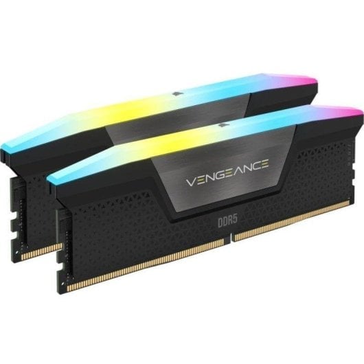 CORSAIR Kit Barrettes mémoire 32Go (2x16Go) DIMM DDR5 6000MHz (Gris)