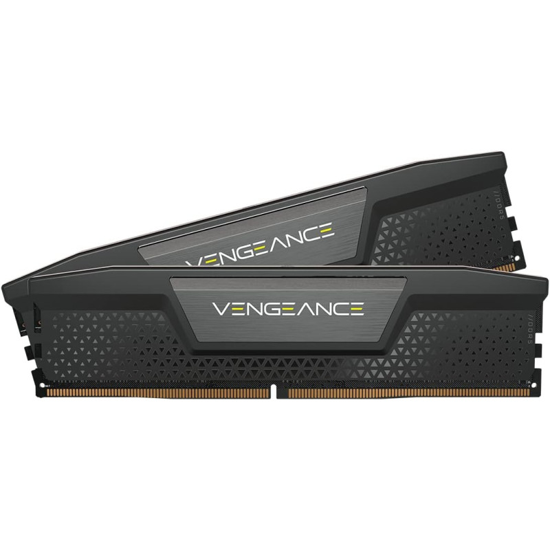 CORSAIR Kit Barrettes mémoire 32Go (2x16Go) DIMM DDR5 6000MHz (Noir)