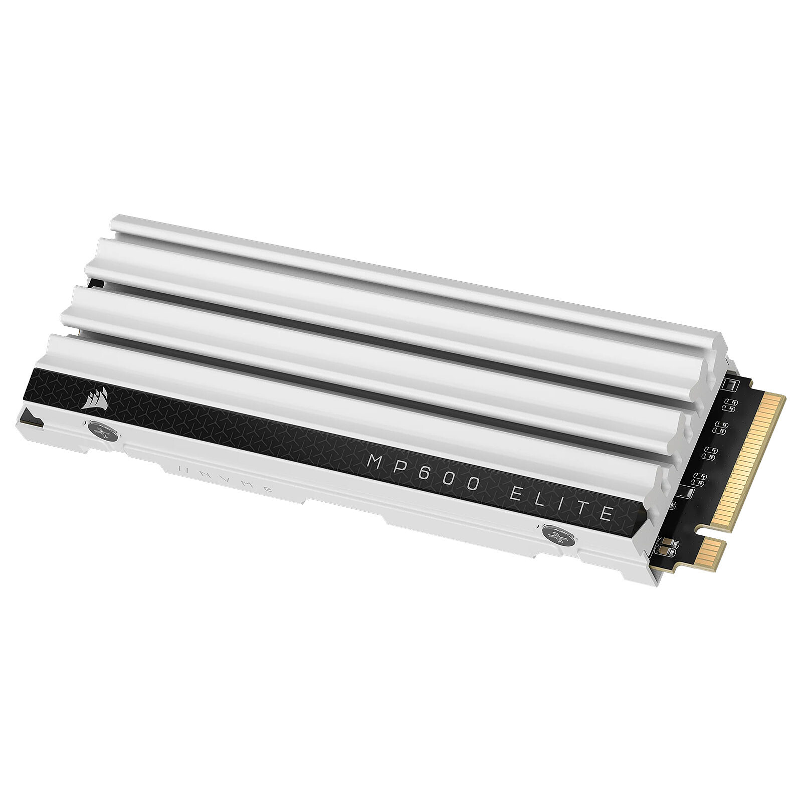 CORSAIR MP600 ELITE 4 To Avec dissipateur (Blanc)