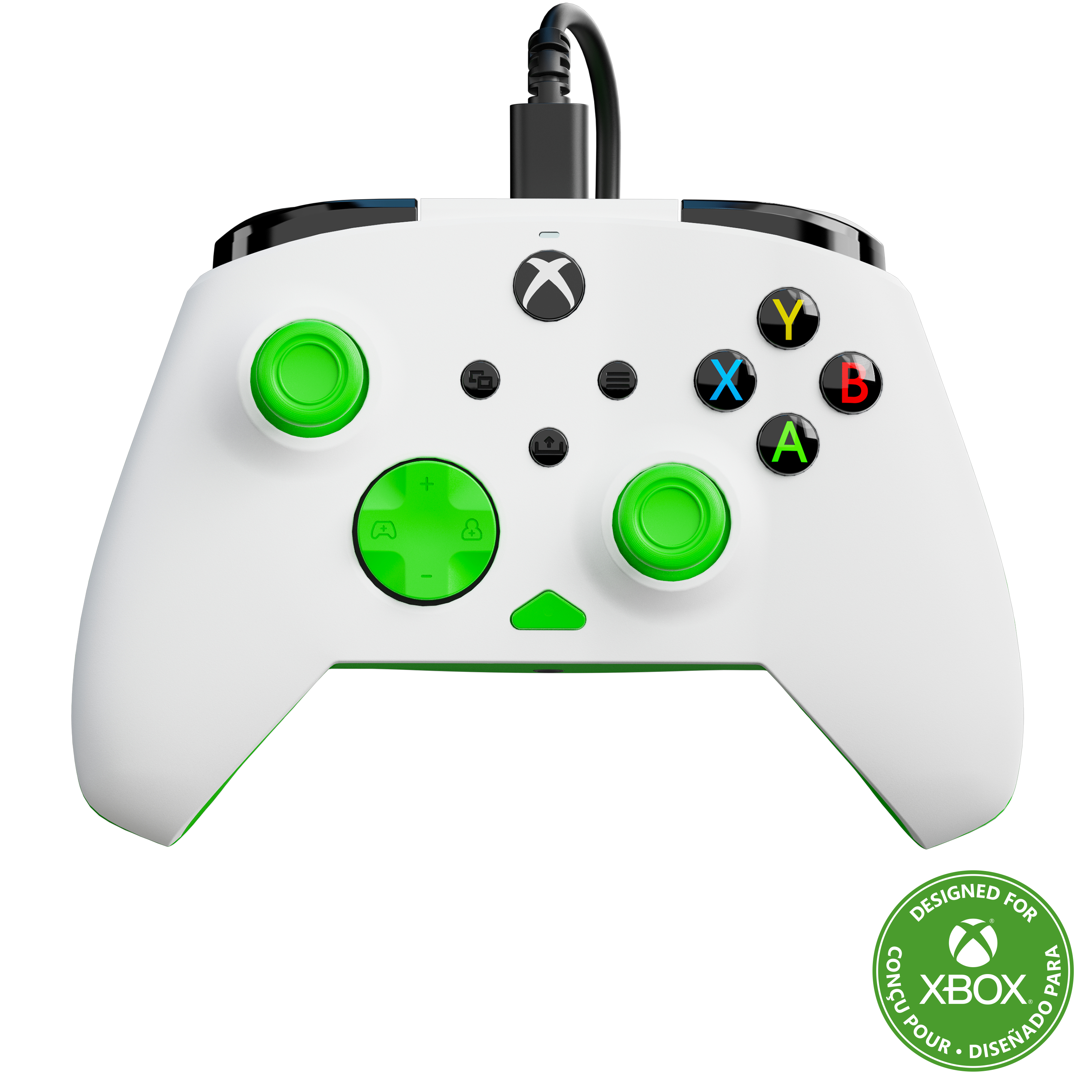 Turtle Beach Manette de jeu Rematch Core USB-C pour PC/Xbox One/Xbox Series X/S Blanc/Vert