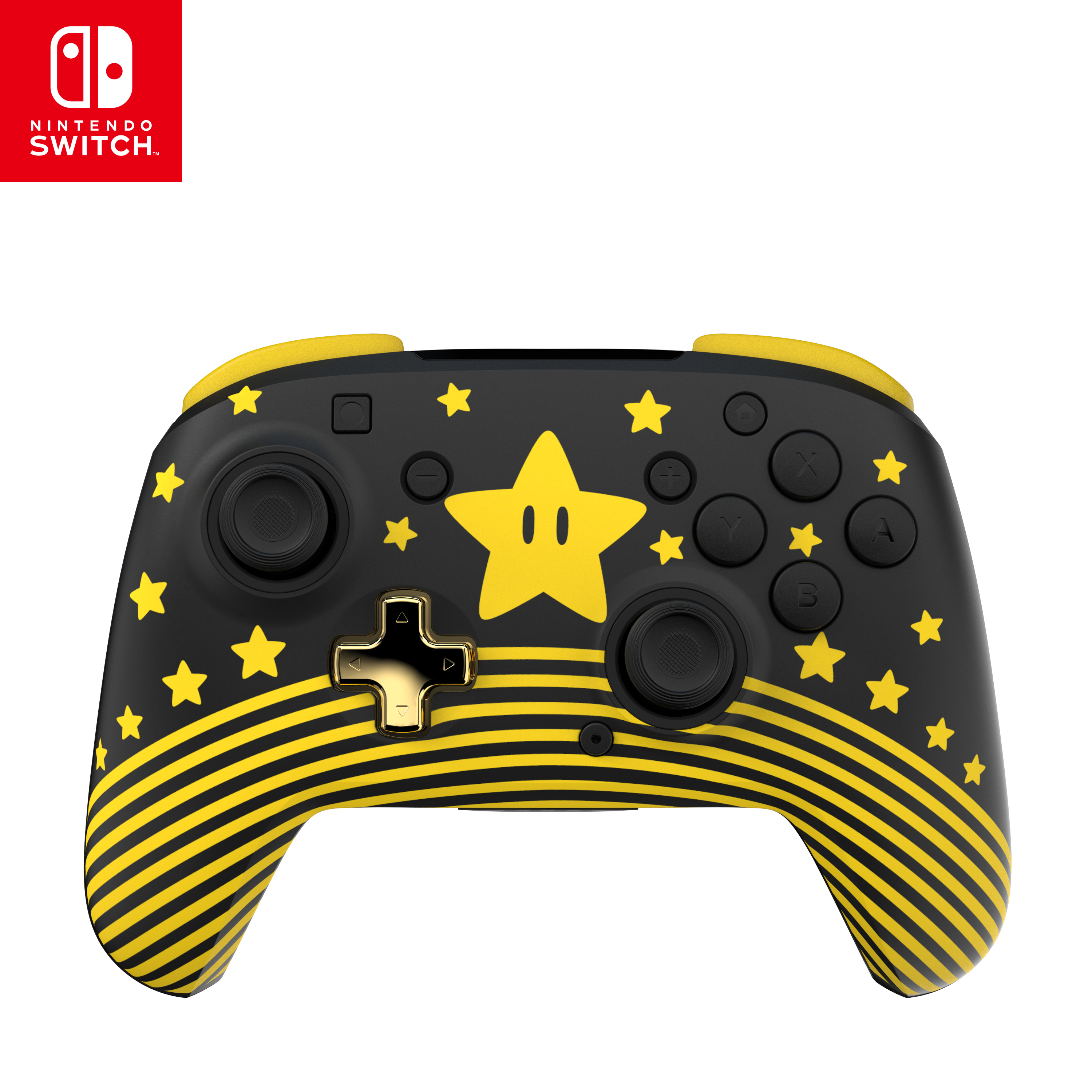 Turtle Beach Manette sans fil  Rematch™ : Super Mario Star pour Nintendo Switch™, Nintendo Switch Lite et Nintendo Switch modèle OLED