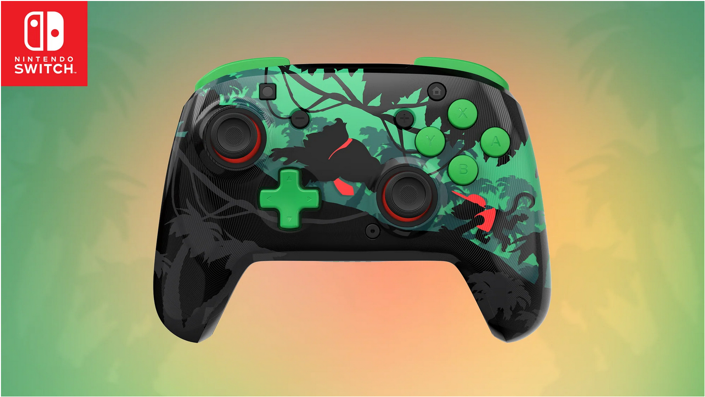 Turtle Beach Manette sans fil ® Rematch™ Donkey Kong™ pour Nintendo Switch™ Nintendo Switch™ Lite Nintendo Switch™ Modèle OLED et Nintendo Switch™ 2