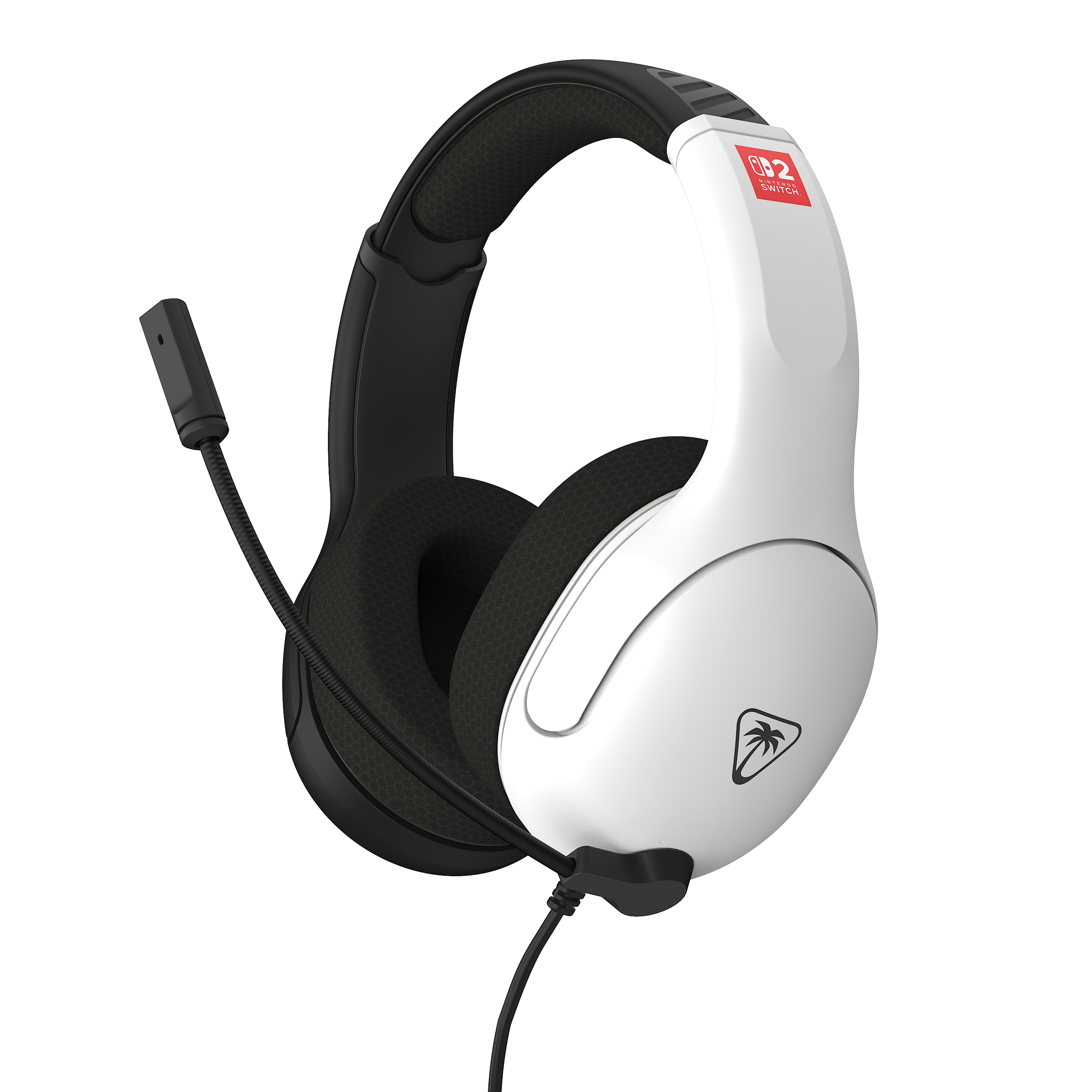 Turtle Beach Casque Gaming filaire ® Airlite™ Fit Blanc et Noir pour Nintendo Switch™ 2 Nintendo Switch™ Nintendo Switch™ Lite et Nintendo Switch™ Modèle OLED