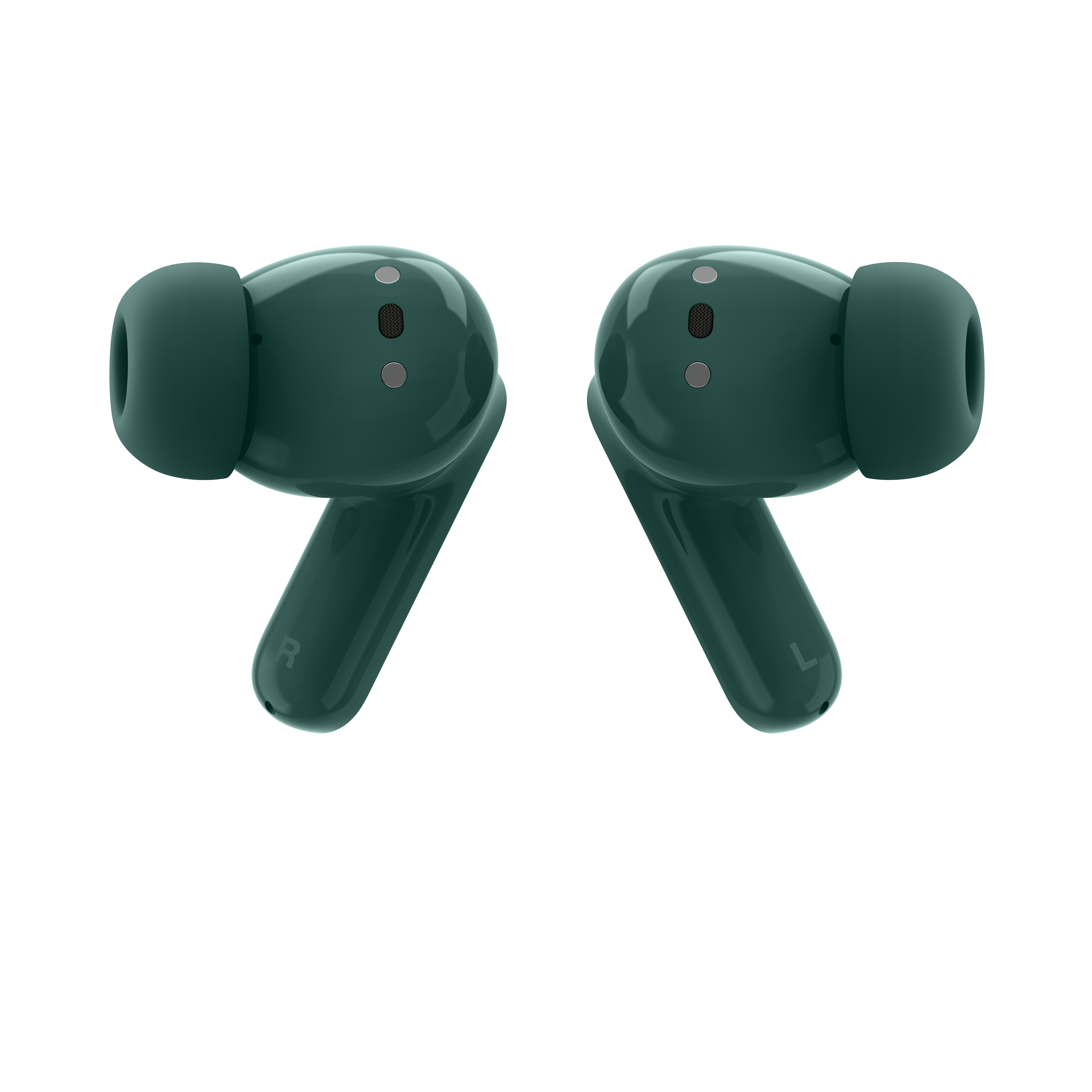 Motorola moto buds Bass Posy Green