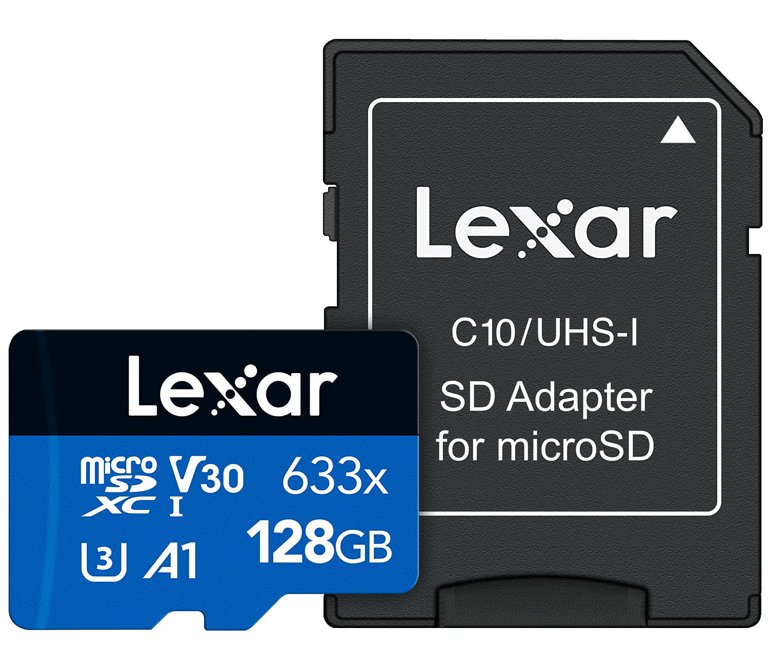Lexar Micro SDHC 128Go Class 10 + Adapt