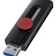 Lexar Clé USB coulissante 256 Go USB 3.2 Gen 1 Type-A/Type-C noire 130 Mo/s