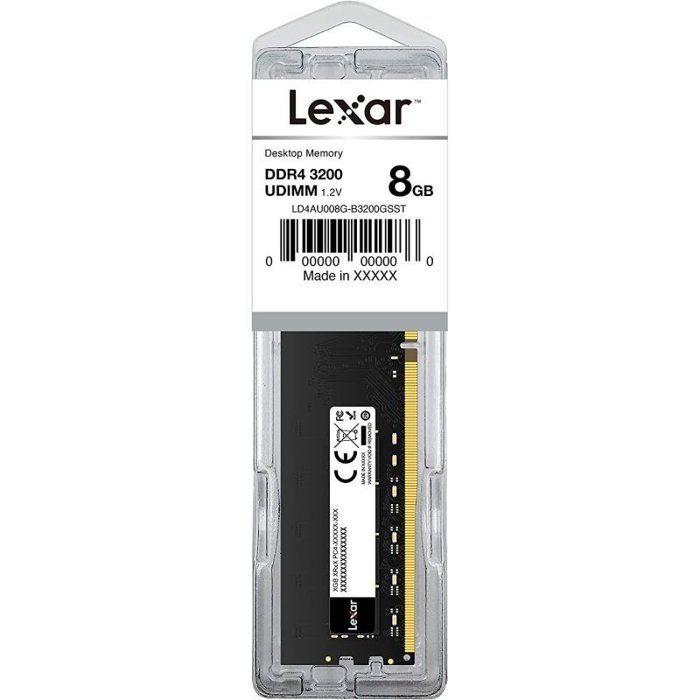 Lexar Kit Barrettes mémoire 32Go (2x16Go) DIMM DDR5 Ares 2nd Gen 6000MHz (Noir)